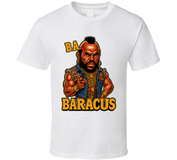 B.a. Baracus The A Team Tv Series Caricature Fan T Shirt