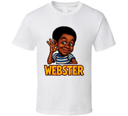 Webster Long Webster Tv Series Caricature Fan T Shirt
