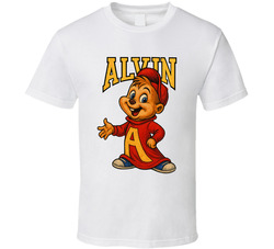 Alvin And The Chipmunks Cartoon Series Caricature Fan T Shirt
