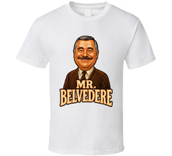 Mr. Belvedere Tv Series Caricature Fan T Shirt