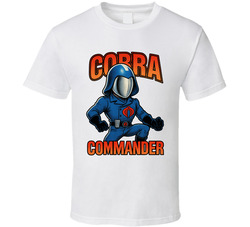 Cobra Commander G.i. Joe Cartoon Series Caricature Fan T Shirt