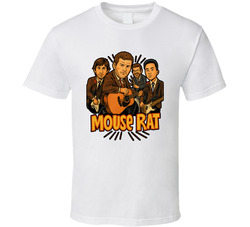 Mouse Rat Parks And Recreation Fictional Band Caricature Fan T Shirt