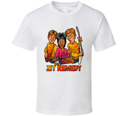 The Zit Remedy Degrassi Junior High Fictional Band Caricature Fan T Shirt