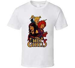 The Hex Girls Scooby Doo Fictional Band Caricature Fan T Shirt The Hex Girls Scooby Doo Fictional Band Caricature Fan T Shirt