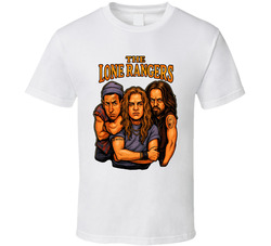 The Lone Rangers Airheads Fictional Band Caricature Fan T Shirt