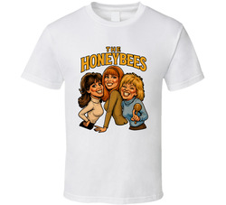 The Honeybees Gilligan's Island Fictional Band Caricature Fan T Shirt