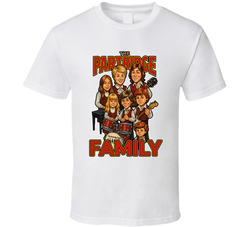 The Partridge Family Fictional Band Caricature Fan T Shirt
