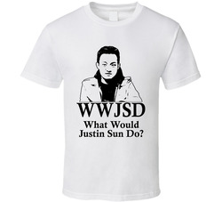 Wwjsd What Would Justin Sun Do Tron T Shirt