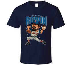 Carlos Rodon All Star Baseball Caricature Fan T Shirt