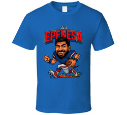 Aj Epenesa Football Caricature Fan T Shirt