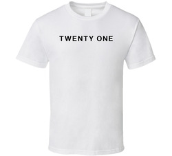 Twenty One Xxi Bitcoin T Shirt