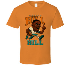 Tyreek Hill Football Caricature Fan T Shirt
