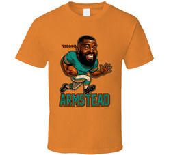Terron Armstead Football Caricature Fan T Shirt