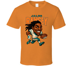 Jalen Ramsey Football Caricature Fan T Shirt