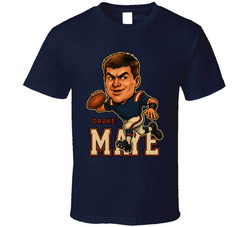 Drake Maye Football Caricature Fan T Shirt