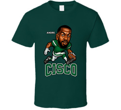 Andre Cisco Football Caricature Fan T Shirt