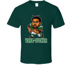 Alijah Vera-tucker Football Caricature Fan T Shirt