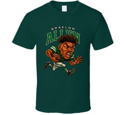 Braelon Allen Football Caricature Fan T Shirt