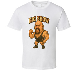 Big Show Paul Wight Wrestling Fan Caricature T Shirt