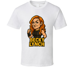 Becky Lynch Wrestling Fan Caricature T Shirt