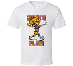 Charlotte Flair Wrestling Fan Caricature T Shirt