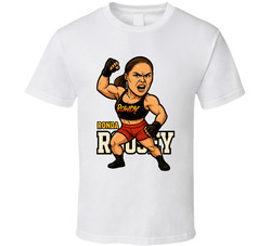 Ronda Rousey Wrestling Fan Caricature T Shirt