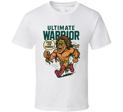 Ultimate Warrior Wrestling Fan Caricature T Shirt