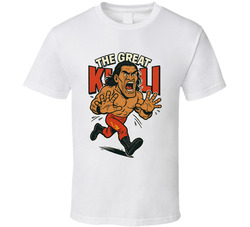 The Great Khali Wrestling Fan Caricature T Shirt