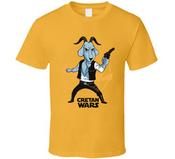 Cretan Wars Star Wars Parody T Shirt