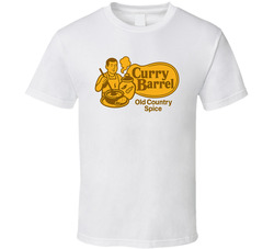 Curry Barrel Old Country Spice Parody T Shirt