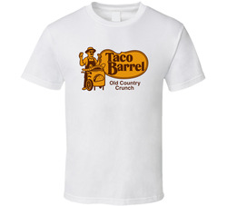 Taco Barrel Old Country Crunch Parody T Shirt