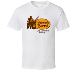 Fisherman's Barrel Old Country Shore Parody T Shirt