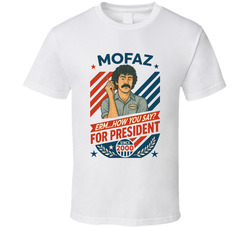 Mofaz For President Erm... How You Say Since 2000 Mad Tv Retro Look Fan T Shirt