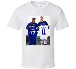 Micah Parson Luka Doncic Traded Away From Dallas 2025 Fan T Shirt
