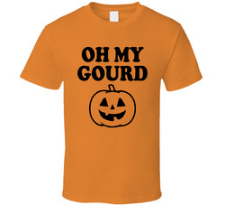 Oh My Gourd Pumpkin Hubie Halloween T Shirt