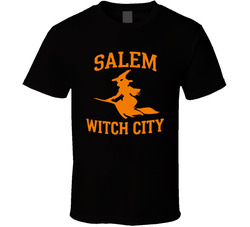 Salem Witch City Hubie Halloween T Shirt
