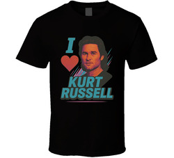 I Heart Love Kurt Russell 90s Action Movie Star T Shirt I Heart Love Kurt Russell 90s Action Movie Star T Shirt