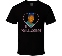 I Heart Love Will Smith Fresh Prince Of Belair 90s Sitcom Character Fan T Shirt