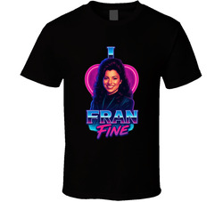 I Heart Love Fran Fine The Nanny 90s Sitcom Character Fan T Shirt