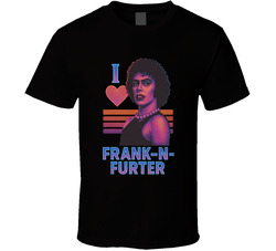 I Heart Love Frank-n-furter Rocky Horror Picture Show Cult Movie Character Fan T Shirt