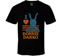 I Heart Love Donnie Darko Cult Movie Character Fan T Shirt