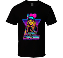 I Heart Love Avril Lavigne Music Fan T Shirt