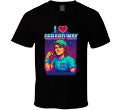 I Heart Love Gerard Way Music Fan T Shirt