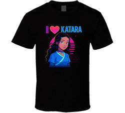 I Heart Love Katara Nickelodeon Character Fan T Shirt