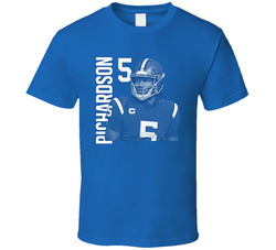 Anthony Richardson Retro Look Sports Fan T Shirt