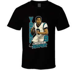 Bryce Young Carolina Reaper Retro Look Sports Fan T Shirt