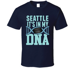 It's In My Dna Seattle Hockey Fan T Shirt