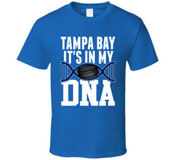 It's In My Dna Tampa Bay Hockey Fan T Shirt