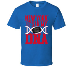 It's In My Dna New York R Hockey Fan T Shirt