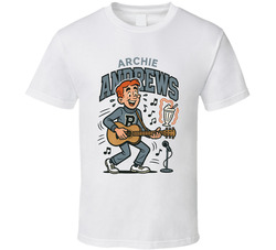 Archie Andrews The Archie Show Tv Show Caricature Retro Look Fan T Shirt
